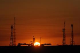  Baykonur launching site