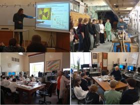  Школьники из Владимирской области в НИИЯФ МГУ