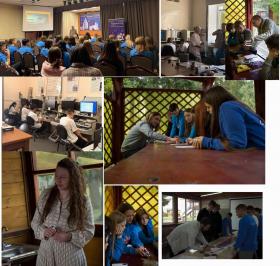  Сотрудники НИИЯФ МГУ приняли участие в работе со школьниками из Курско...